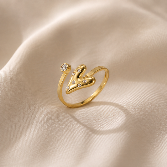 Heart ring | stainless steel PRE ORDER