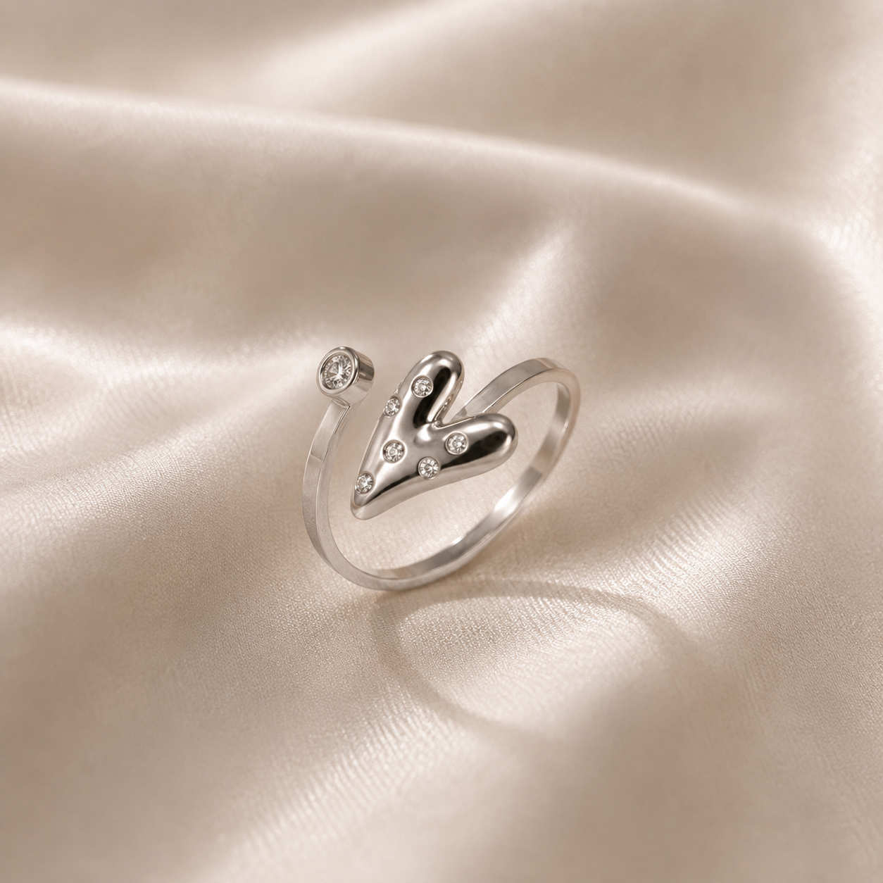 Heart ring | stainless steel PRE ORDER